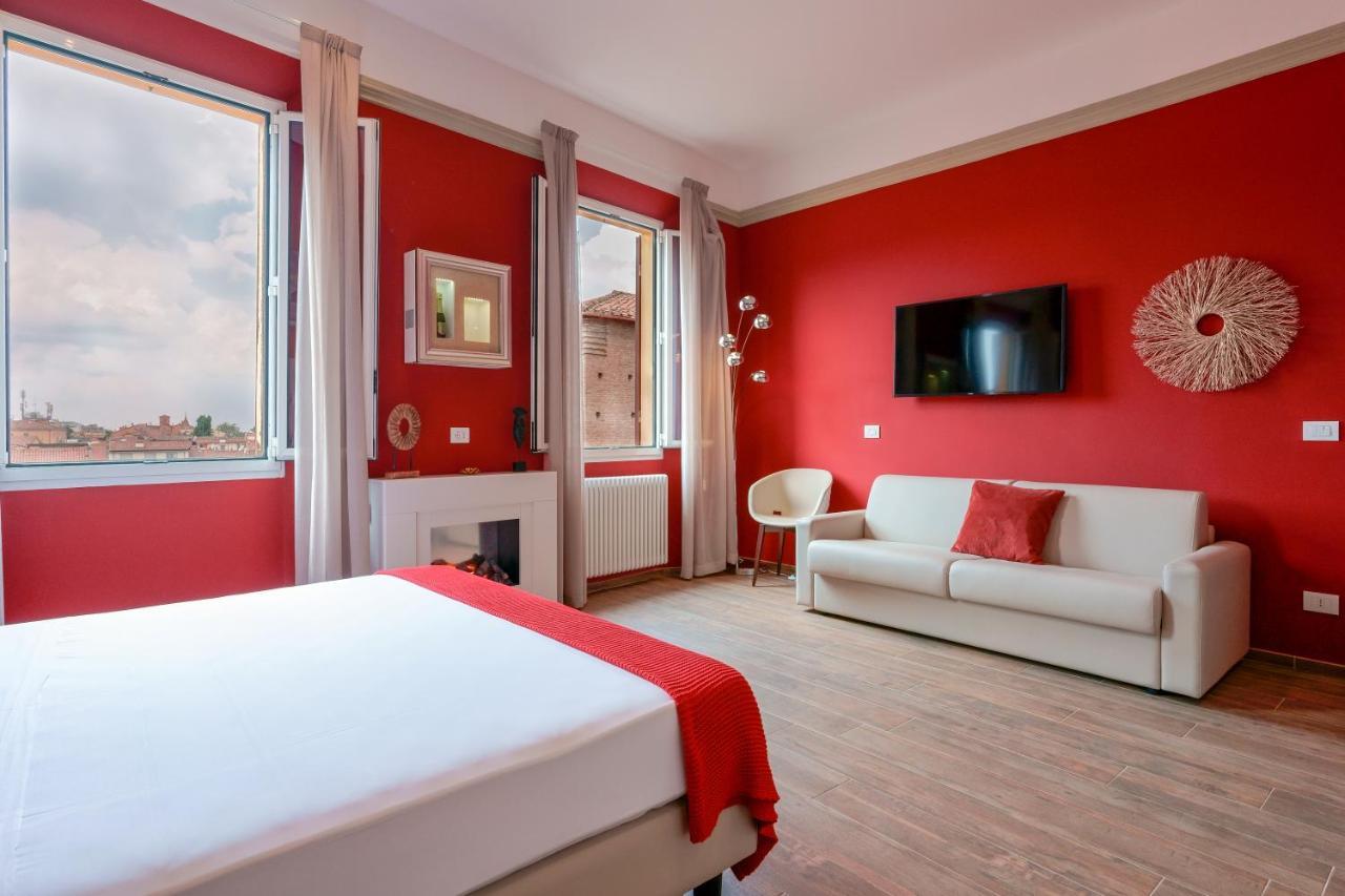 Bed and Breakfast Attico Di Via D'Azeglio Болонья Экстерьер фото